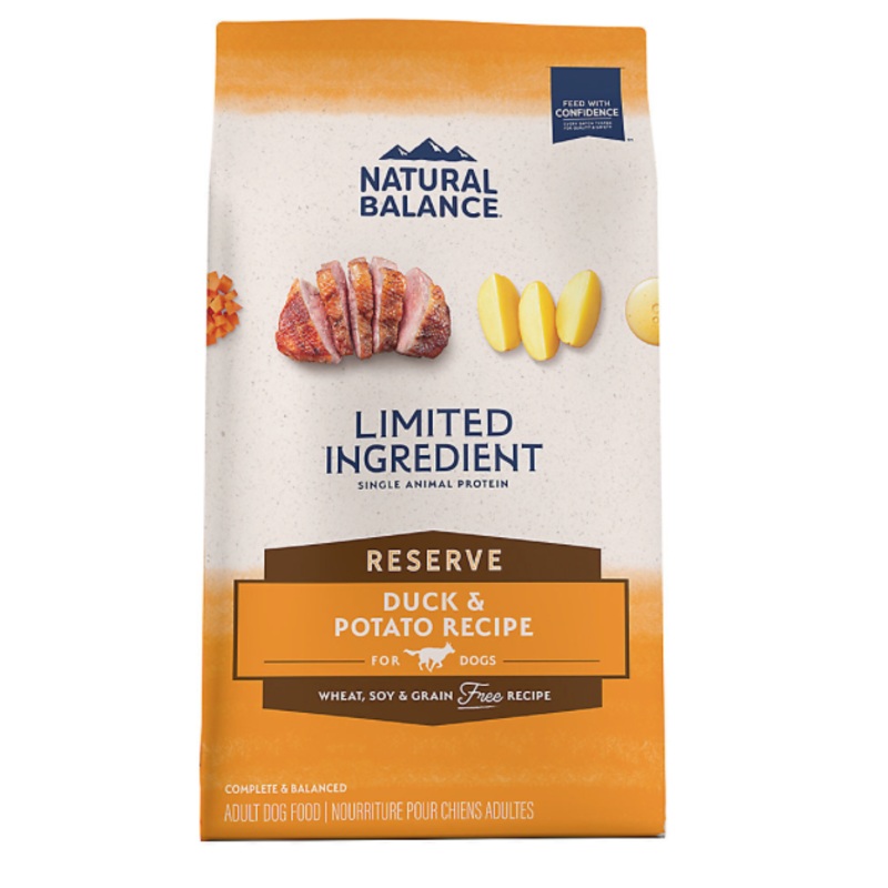Natural Balance L.I.D. Potato & Duck GF Dog Food