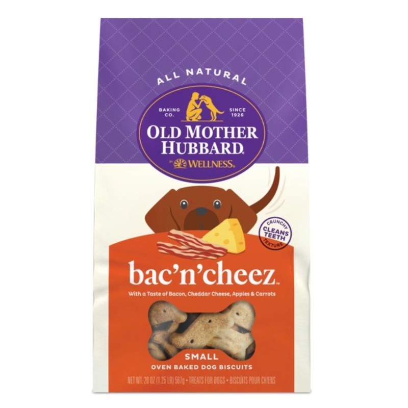 Old Mother Hubbard Classic Bac' N' Cheez Dog Treats - Small (20oz/567g)