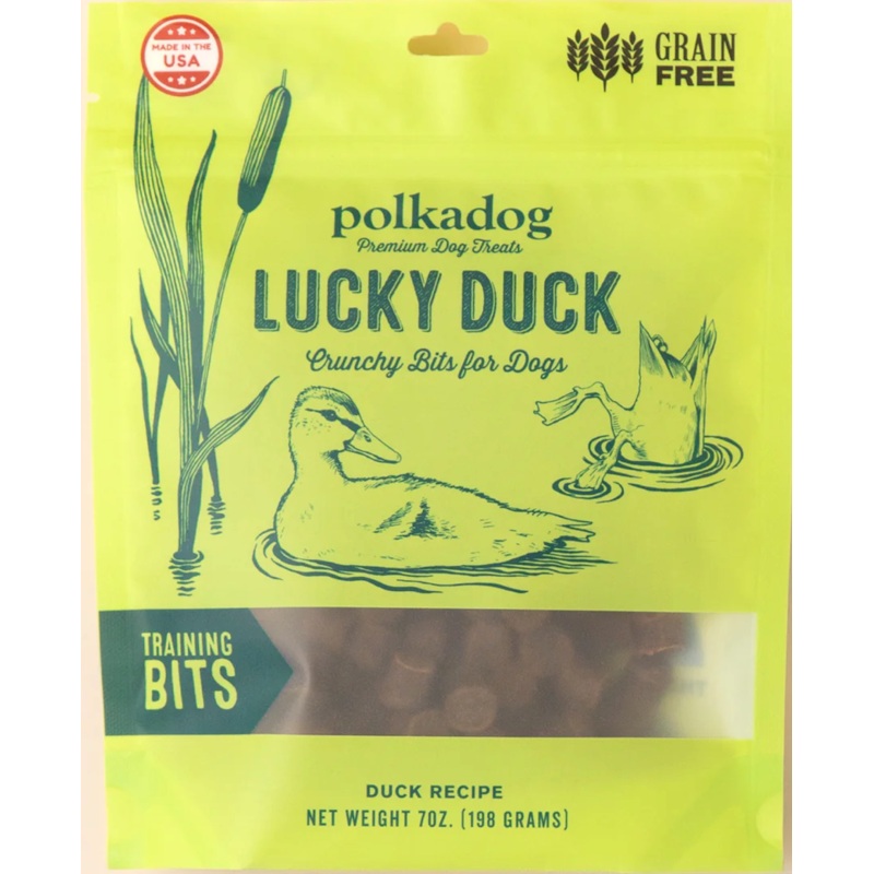 Polkadog Lucky Duck Bits Dog Treats (7oz/198.4g)