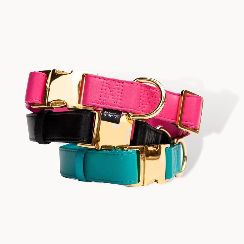 Ripley & Rue - Vegan Leather Dog Collar - Various Colours
