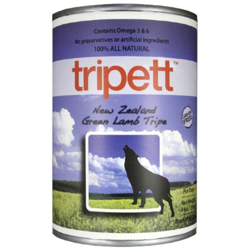 Tripett Lamb Tripe Canned Dog Food (12oz/340g)