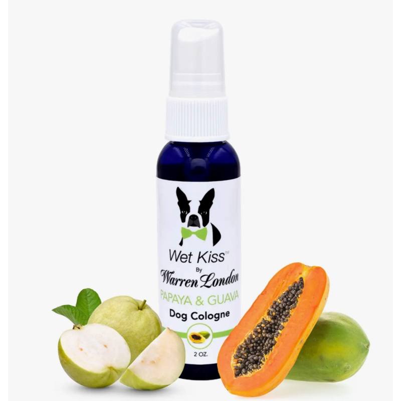 Warren London Dog Products - Wet Kiss Dog Cologne - Papaya & Guava (2oz)