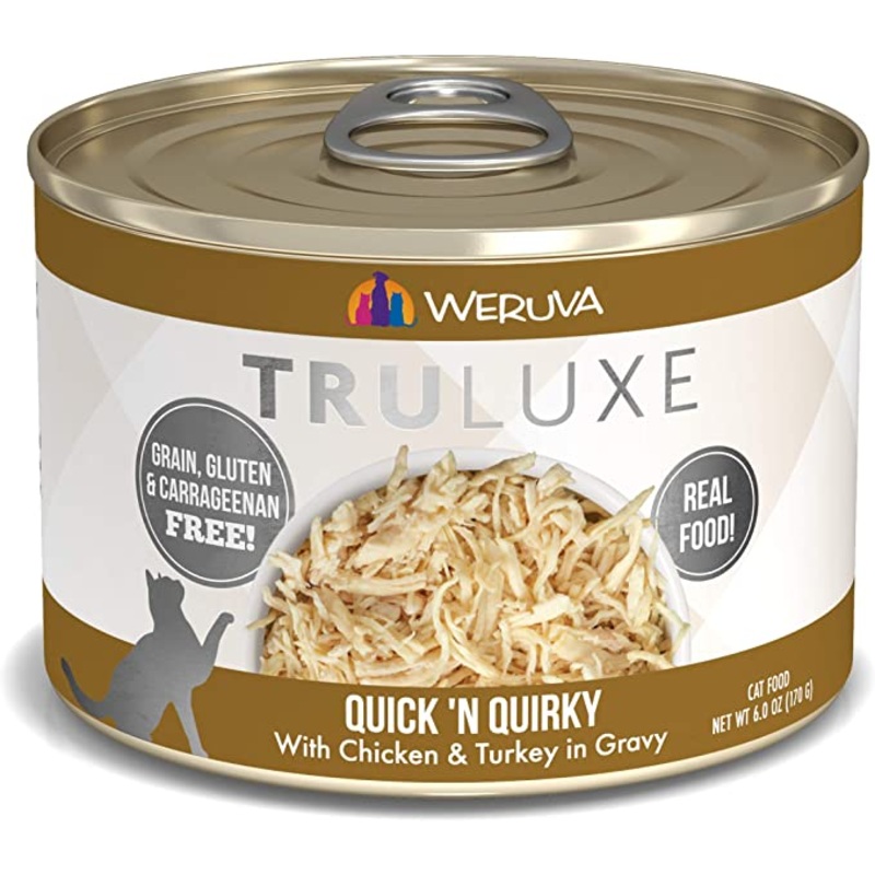 Weruva Truluxe Quick'N Quirky GF Canned Cat Food (6oz/170g)