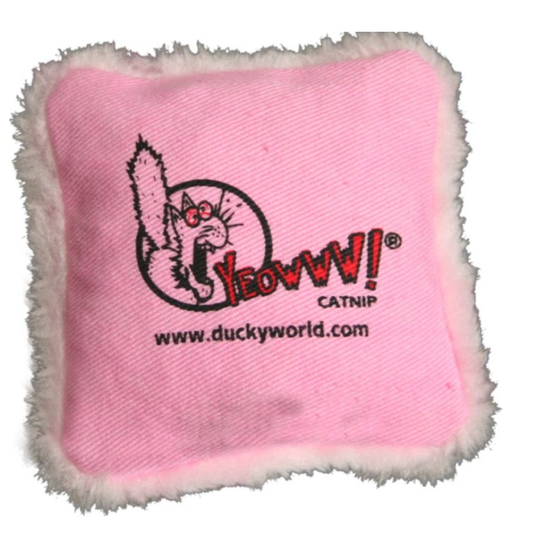 Yeowww! Pillow Catnip Bags -  Pink