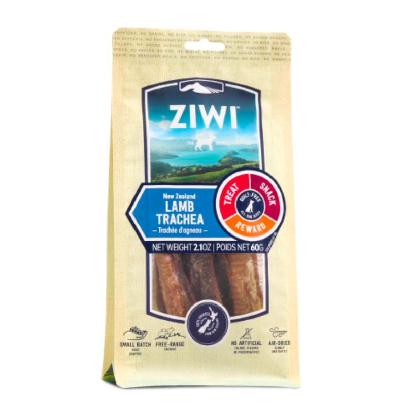 Ziwi New Zealand Lamb Trachea Dog Chews (2.1oz/60g)