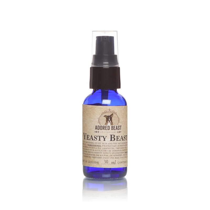 Adored Beast - Yeasty Beast I Homeopathic Combination Oral Pump for Dogs (30ml)