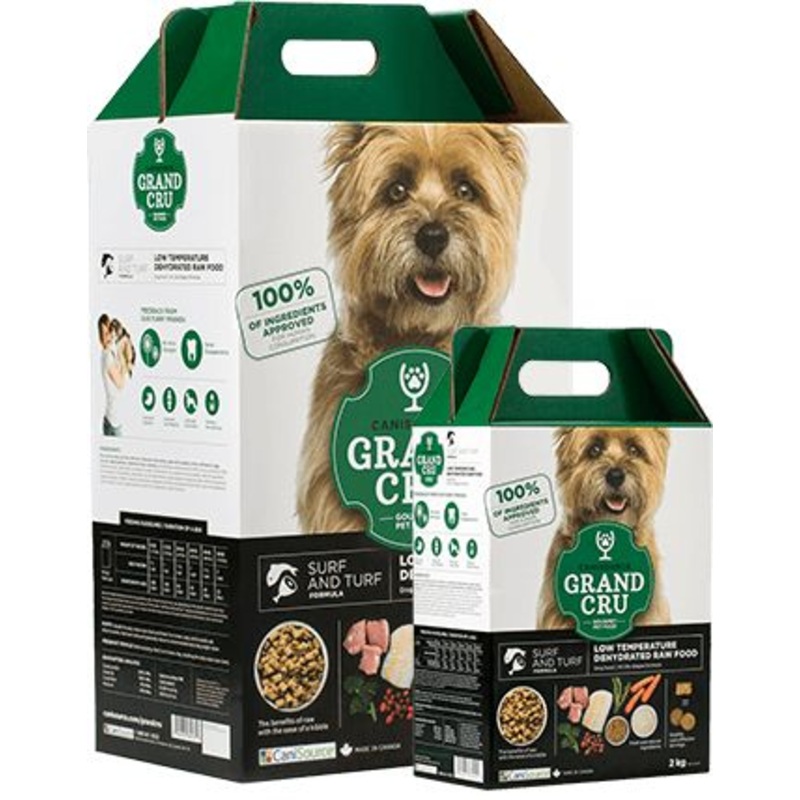 CaniSource Grand Cru Surf & Turf Dehydrated Dog Food