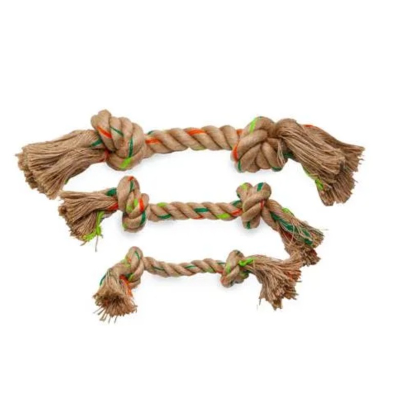 Define Planet Double Knot Hemp Rope Dog Toy