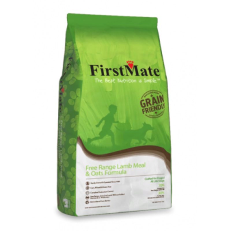FirstMate Free Range Lamb & Oats Grain Friendly Dog Food (11kg/24lb)