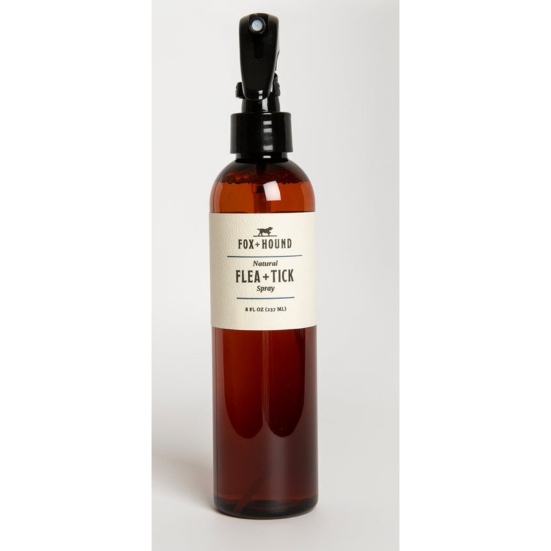 Fox + Hound Natural Flea and Tick Spray (8oz/237ml)