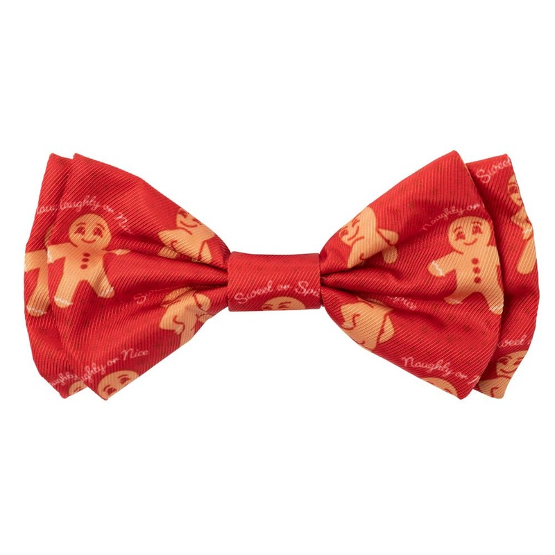 FuzzYard Holiday Bowtie - Naughty Ginger