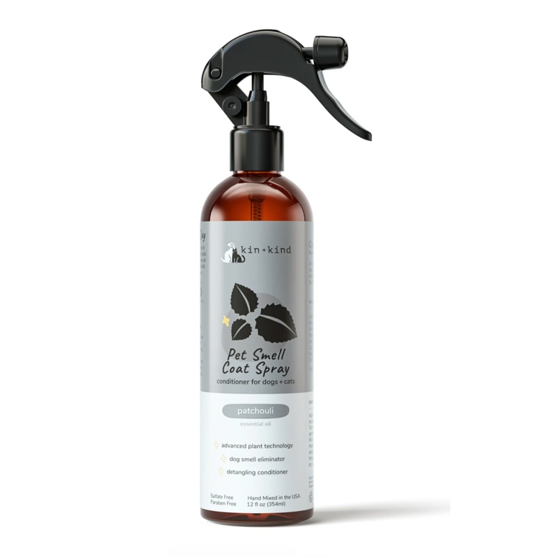 Kin + Kind Odour Neutralizer Coat Spray - Patchouli (12oz/354ml)