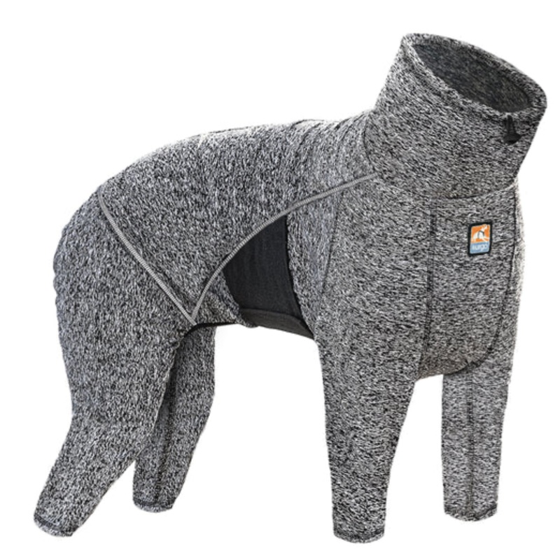 Kurgo "Stowe" Base Layer For Dogs - Heather Black