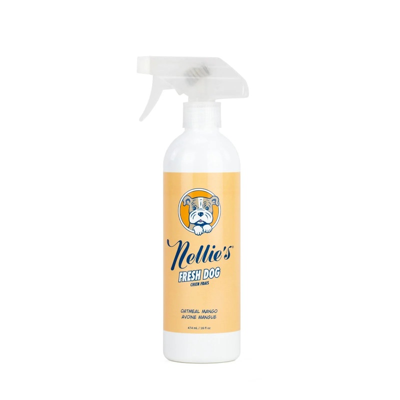 Nellie's Oatmeal Mango Dry Dog Shampoo (570ml)