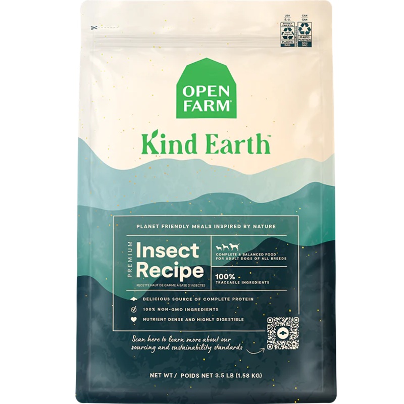 Open Farm - Kind Earth Premium Insect Kibble Dog Food