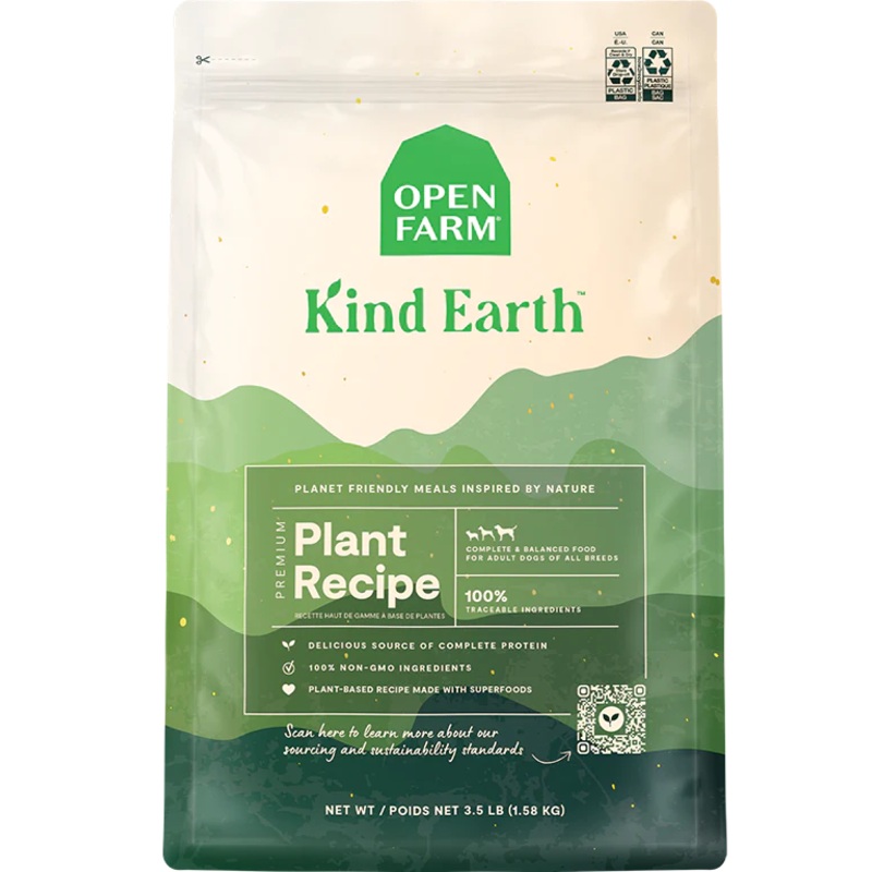 Open Farm - Kind Earth Premium Plant Recipe Kibble Dog Food