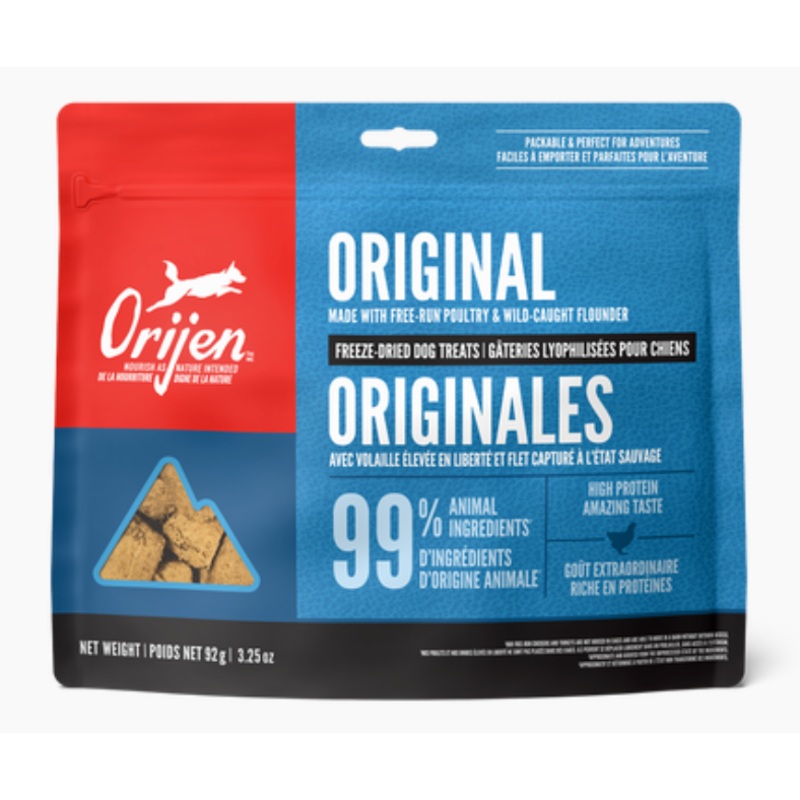 Orijen Freeze Dried Original Dog Treat (3.25oz/92g)