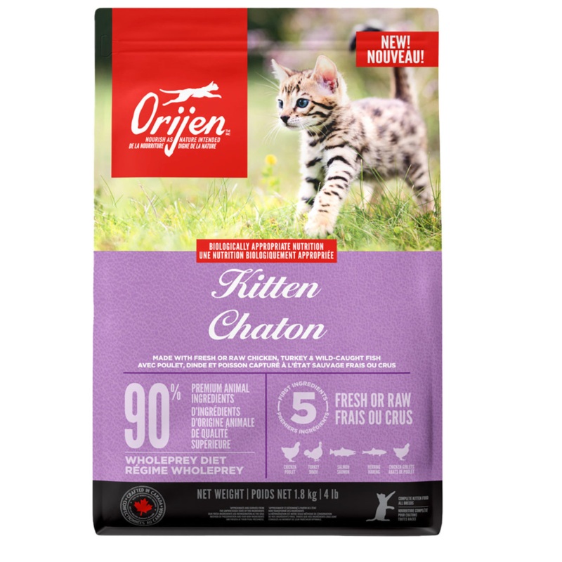 Orijen Kitten GF Cat Food (1.8kg/4lb)