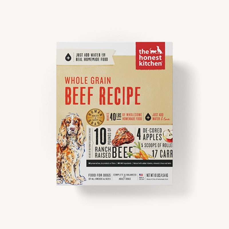 The Honest Kitchen Whole Grain Beef Dehydrated Dog Food