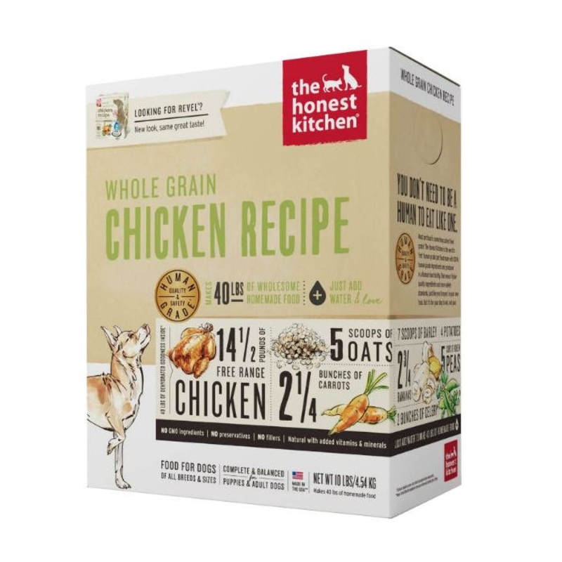 The Honest Kitchen Whole Grain Chicken Dehydrated Dog Food