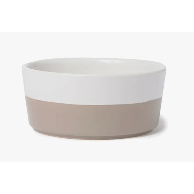 Waggo Ceramic Dipper Dog Bowl