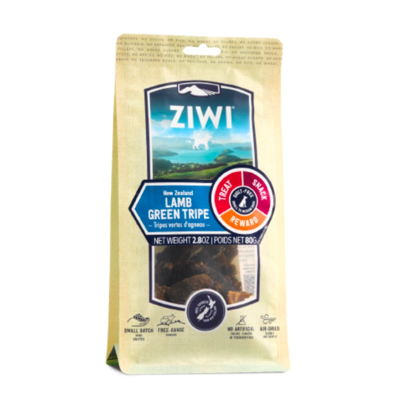 Ziwi Lamb Green Tripe Chew Dog Treats (2.8oz/80g)