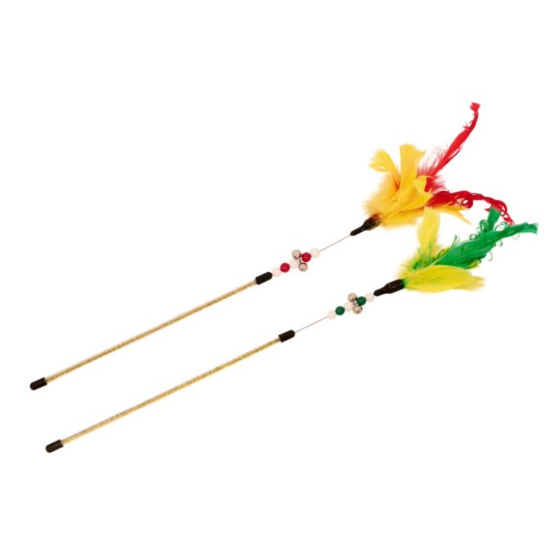 Bud'z Feather Duster Budgie Cat Toy (35cm)