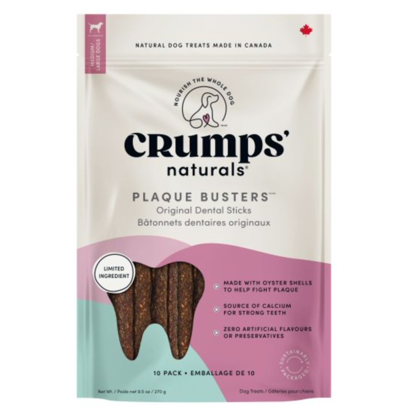 Crumps Naturals Dog Treat Plaque Busters - Original Flavour