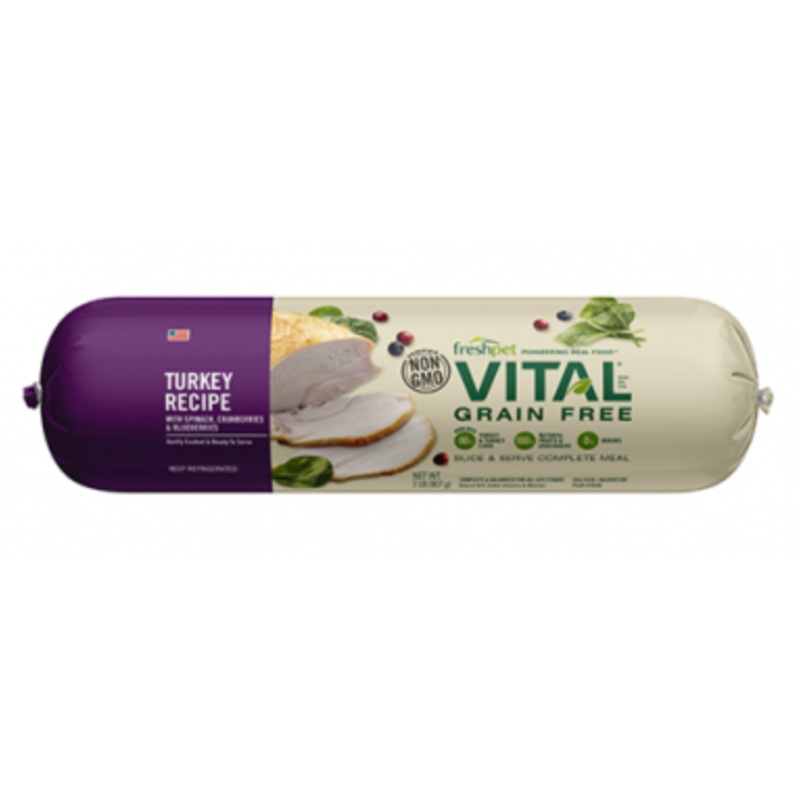Freshpet Vital Roll GF Turkey Dog Food (907g/2lb)