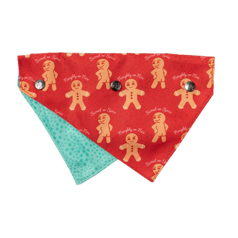 FuzzYard Holiday Bandana - Naughty Ginger