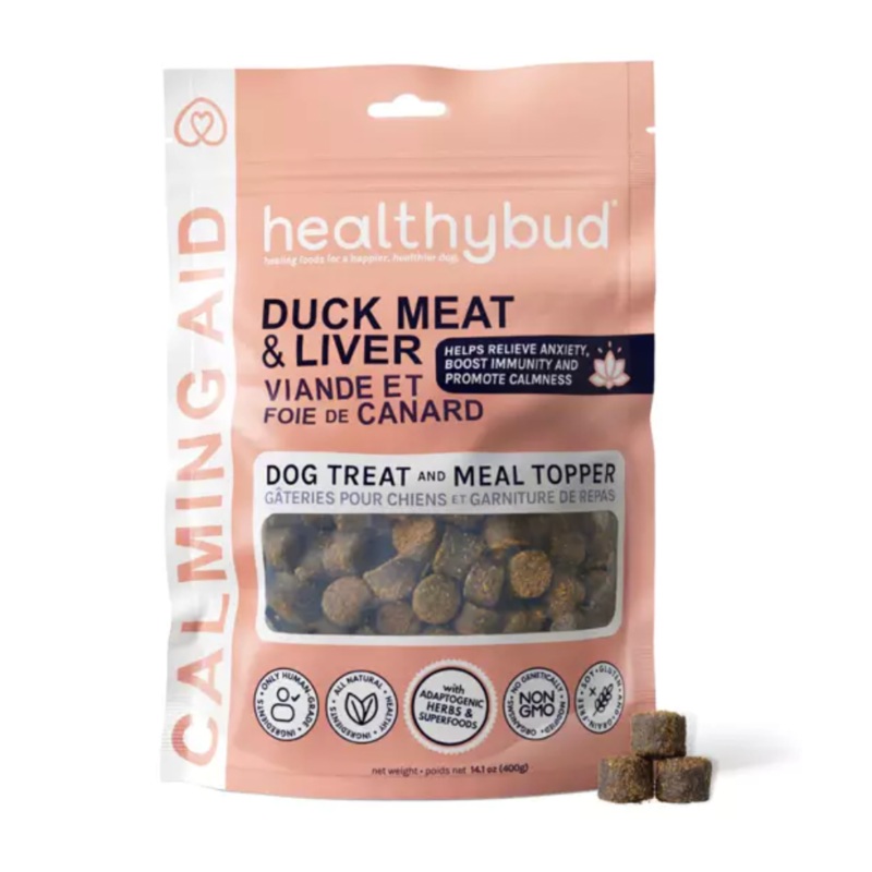 HealthyBud Calming Aid Dog Treats - Duck & Liver (4.5oz/130g)