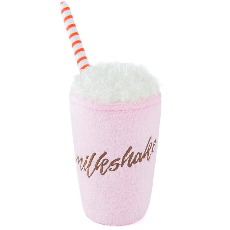 P.L.A.Y. Classic Takeout Food Milkshake Dog Toy