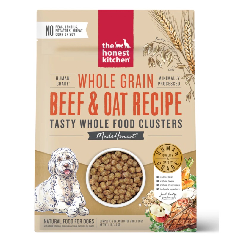 The Honest Kitchen Whole Food Clusters  - Whole Grain Beef Dog Food