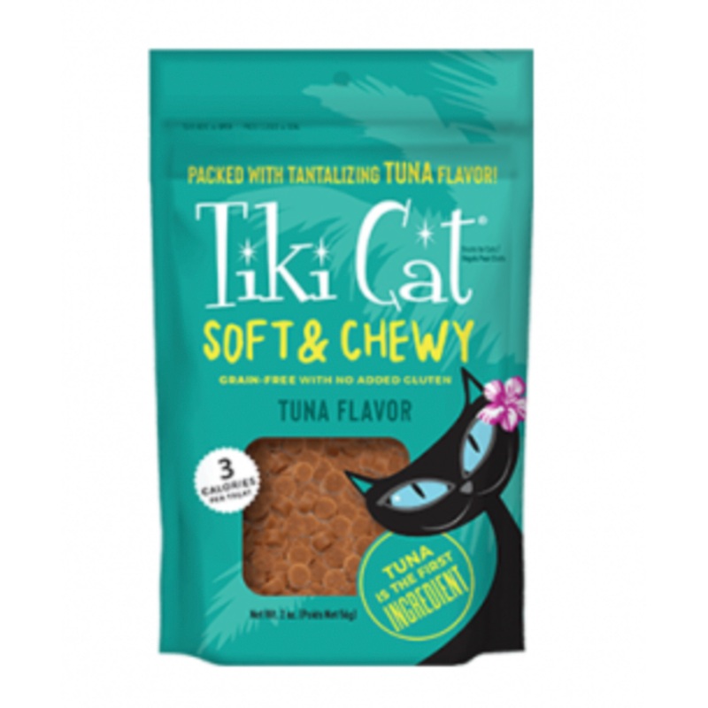 Tiki Cat Soft & Chewy GF Tuna Cat Treat (2oz/56g)