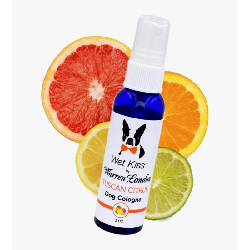 Warren London Dog Products - Wet Kiss Dog Cologne - Tuscan Citrus (2oz)