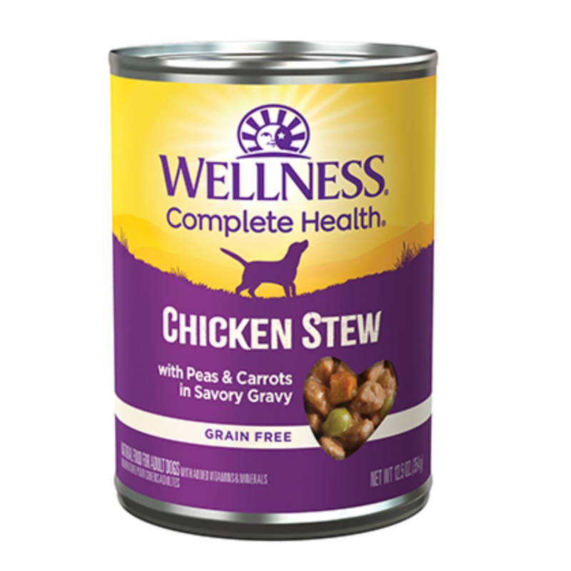 Wellness Chicken Stew with Peas & Carrots Canned Dog Food (12.5oz/354g)