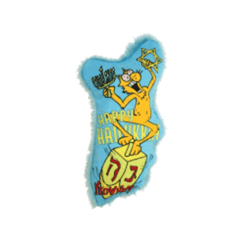 Yeowww! Dreidel Krinkle Catnip Cat Toy