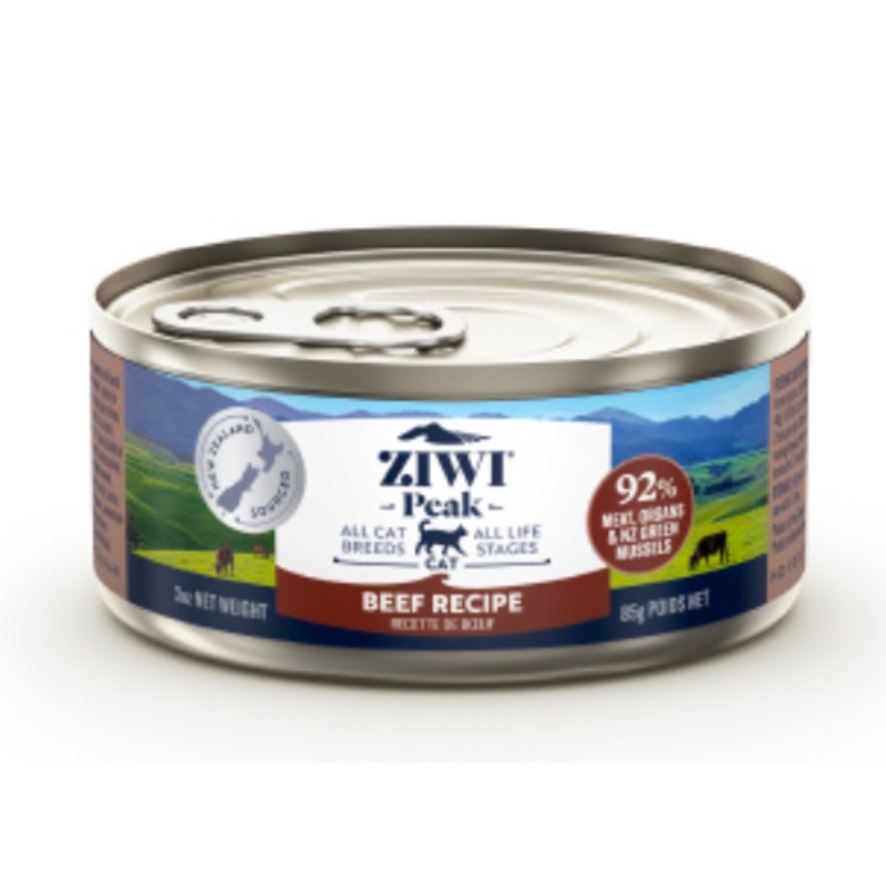 Ziwi Peak Beef GF Canned Cat Food