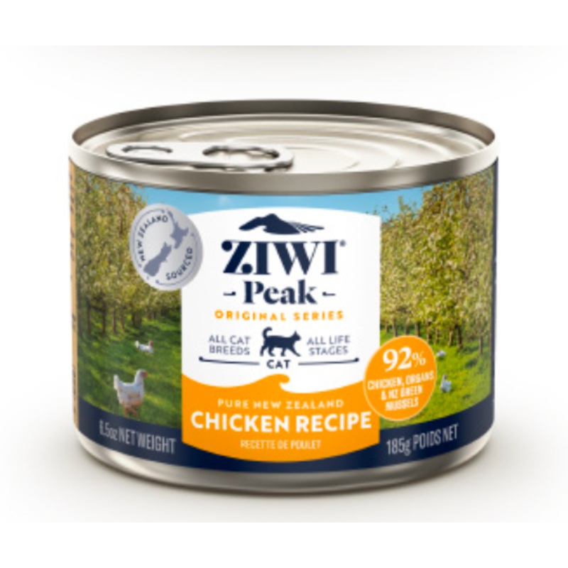 Ziwi Peak Chicken GF Canned Cat Food (6.5oz/185g)