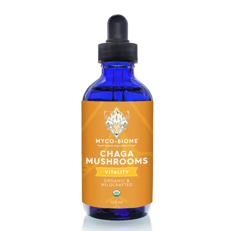 Adored Beast Chaga Mushroom Triple Extract Liquid (4.2oz/125ml)