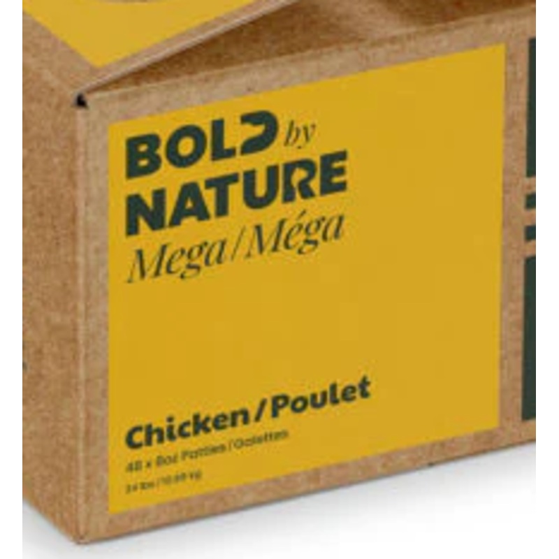 Bold by Nature - Frozen Raw Chicken Dog Food - 1lb Trial