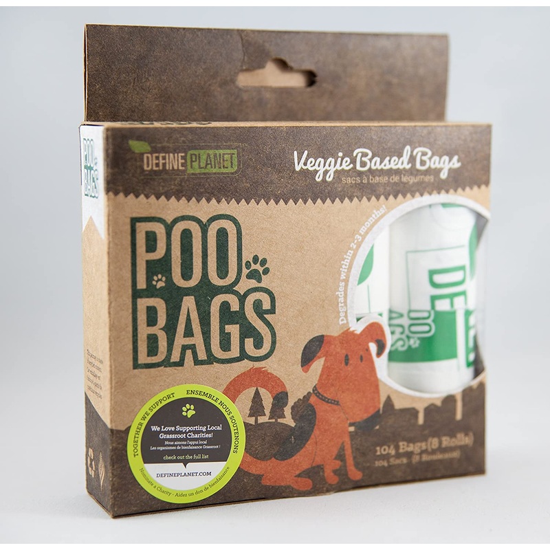 Define Planet Veggie Compostable Bags (8 rolls/104 bags)