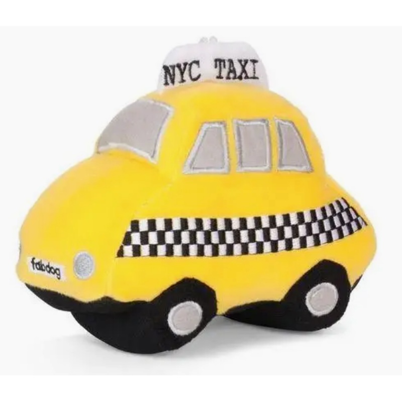 Fabdog NYC Taxi Plush Dog Toy