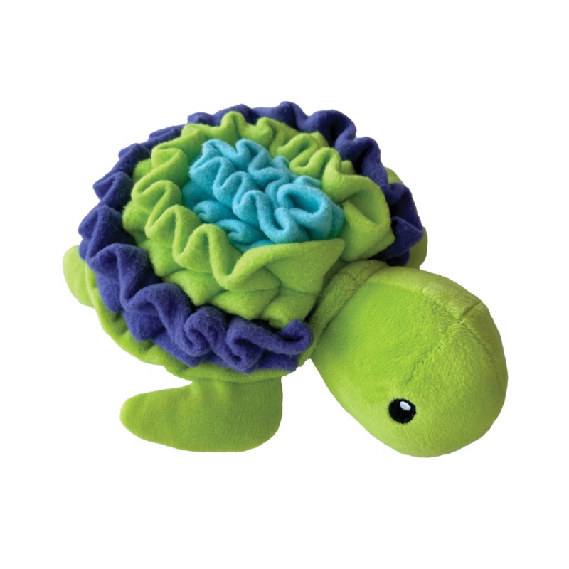 FouFouBrands Hide 'n Seek Under the Sea Snuffle Dog Toy - Turtle