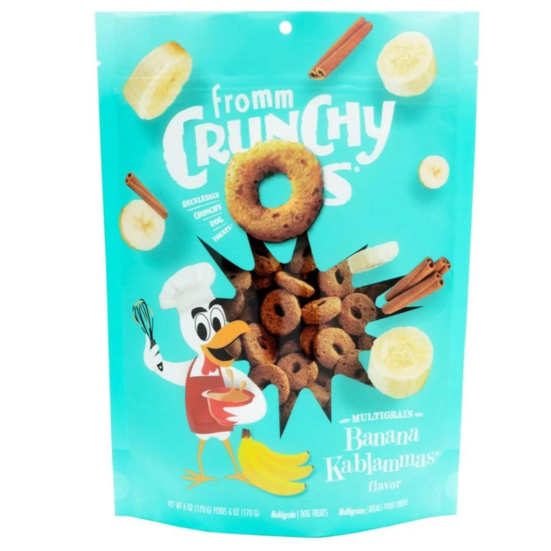 Fromm Crunchy Os Banana Kablammas Dog Treats (6oz/170g)