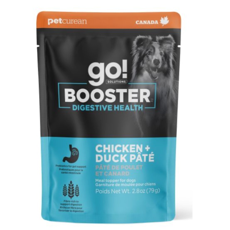 Go! Dog Booster Digestive Health - Chicken & Duck Pate (2.8oz/79.3g)