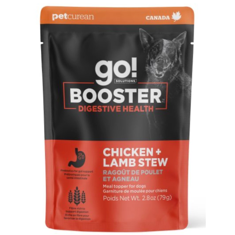 Go! Dog Booster Digestive Health - Chicken & Lamb Stew (2.8oz/79.3g)