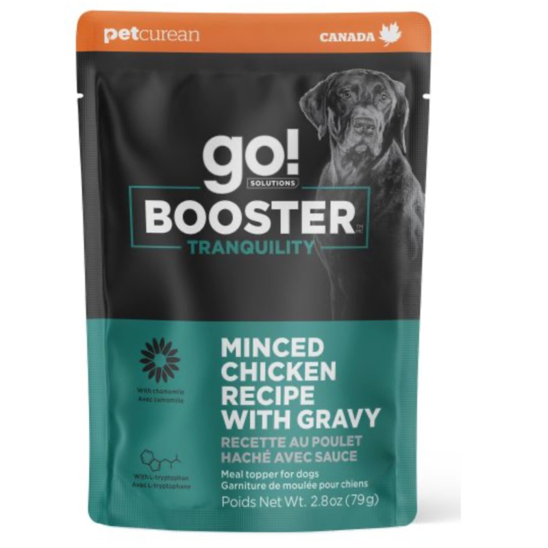 Go! Dog Booster Tranquility Health - GF Minced Chicken with Gravy (2.8oz/79.3g)