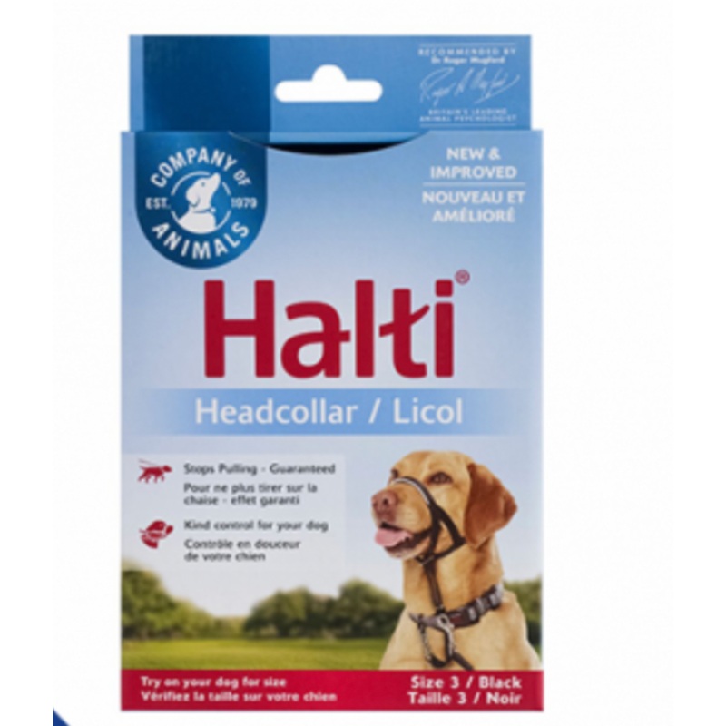 Halti Headcollar - Black