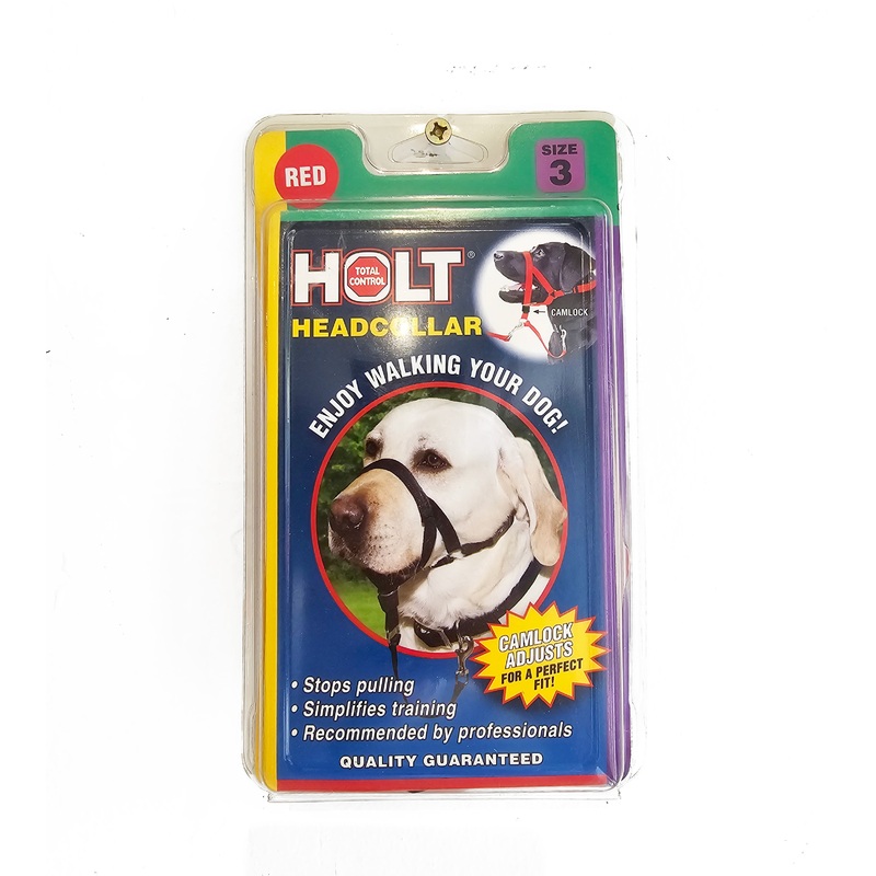 Holt Head Collar Red (size 3)